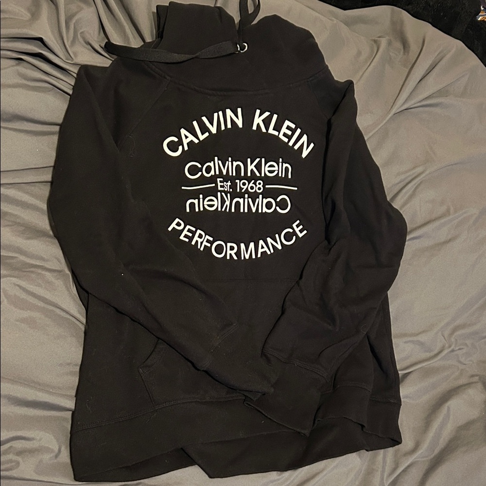 Women’s Calvin Klein Black Hooded Sweatshirt